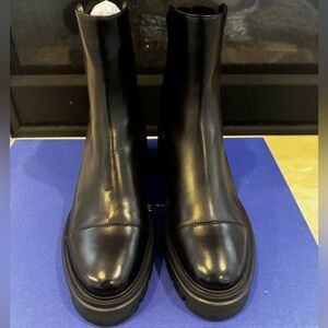 Stuart Weitzman Black Ankle Boots
